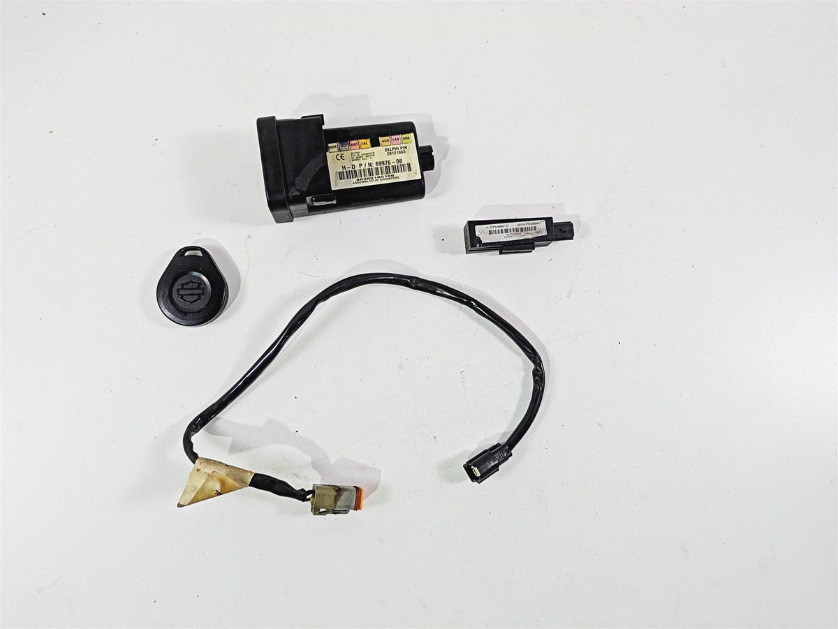 2008 Harley FXCWC Softail Rocker Tssm Security Module Fob Antenna Set 69976-08 {{ shop.shopifyCountryName }} - Mototech271
