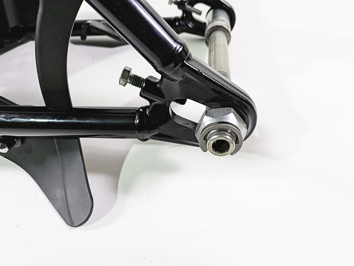 2009 Harley FLSTSB Cross Bones Rear Swing Arm Swingarm + Axle 47573-11BHP {{ shop.shopifyCountryName }} - Mototech271