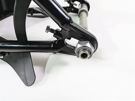 2009 Harley FLSTSB Cross Bones Rear Swing Arm Swingarm + Axle 47573-11BHP {{ shop.shopifyCountryName }} - Mototech271