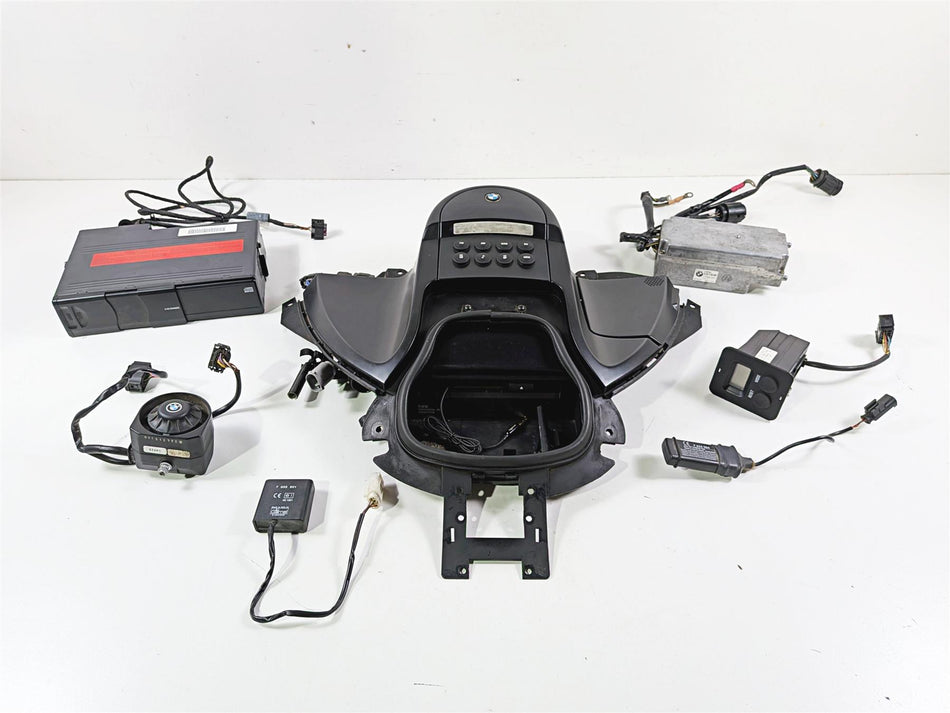 2002 BMW K1200LT 89V3 Radio CD Changer Audio Cassette Player Set 65126913389 {{ shop.shopifyCountryName }} - Mototech271
