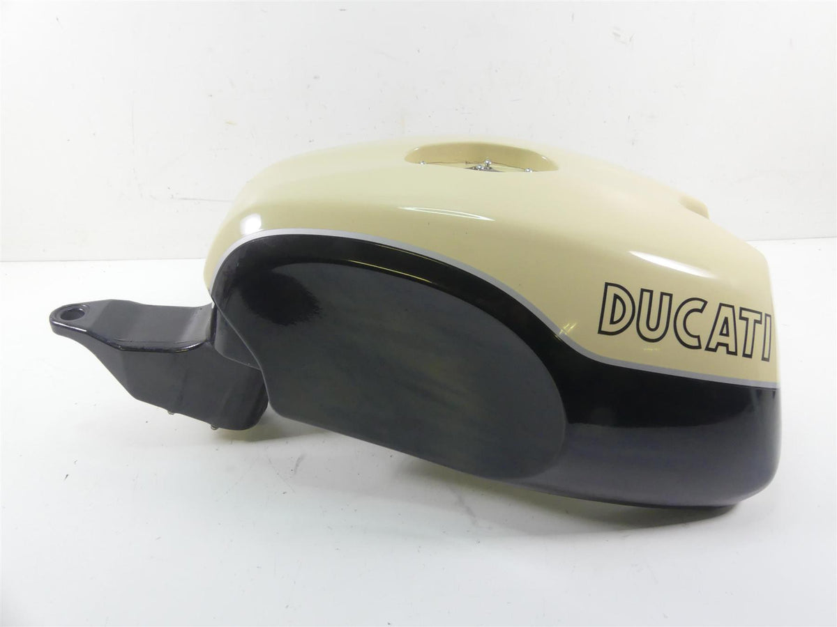 2007 Ducati Sport Classic GT1000 Fuel Gas Petrol Tank Cream 58611631B {{ shop.shopifyCountryName }} - Mototech271