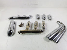 Load image into Gallery viewer, 2006 Triumph Rocket 3 Exhaust Chrome Heat Shield Cover Set T2208512 | Mototech271
