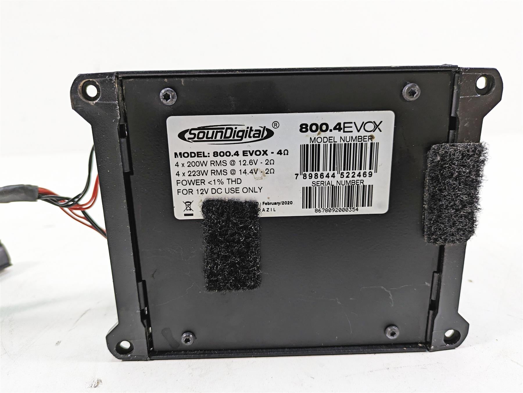 2019 Harley Touring FLHX Street Glide SounDigital Amplifier Amp 200W 800.4Evox {{ shop.shopifyCountryName }} - Mototech271