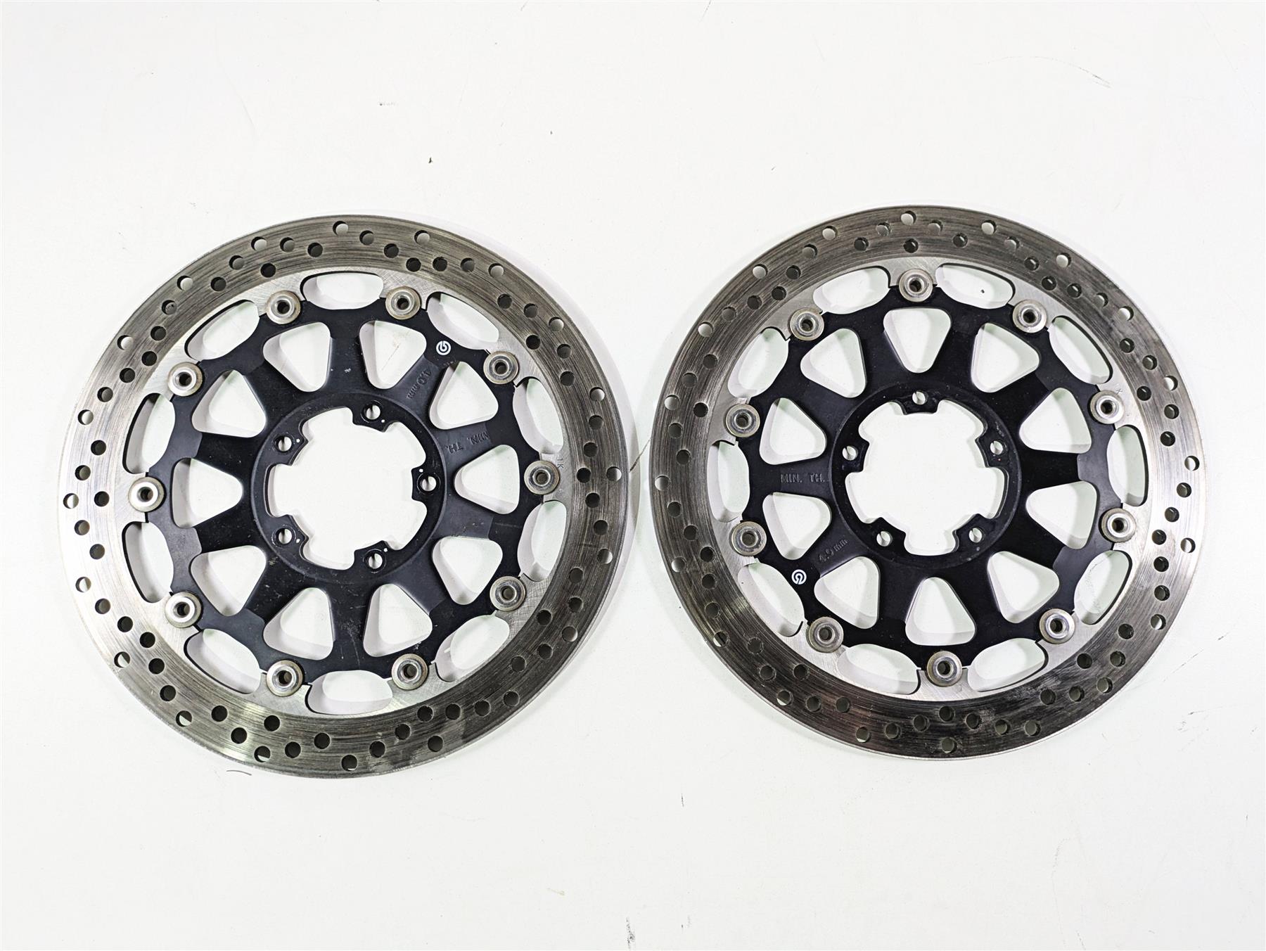 2022 Ducati Hypermotard 950 Brembo Front Brake Disc Rotor Set 49241551A {{ shop.shopifyCountryName }} - Mototech271