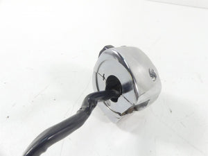 2006 Harley Touring FLHTCUI Electra Glide Left Chrome Control Switch 71682-06A | Mototech271
