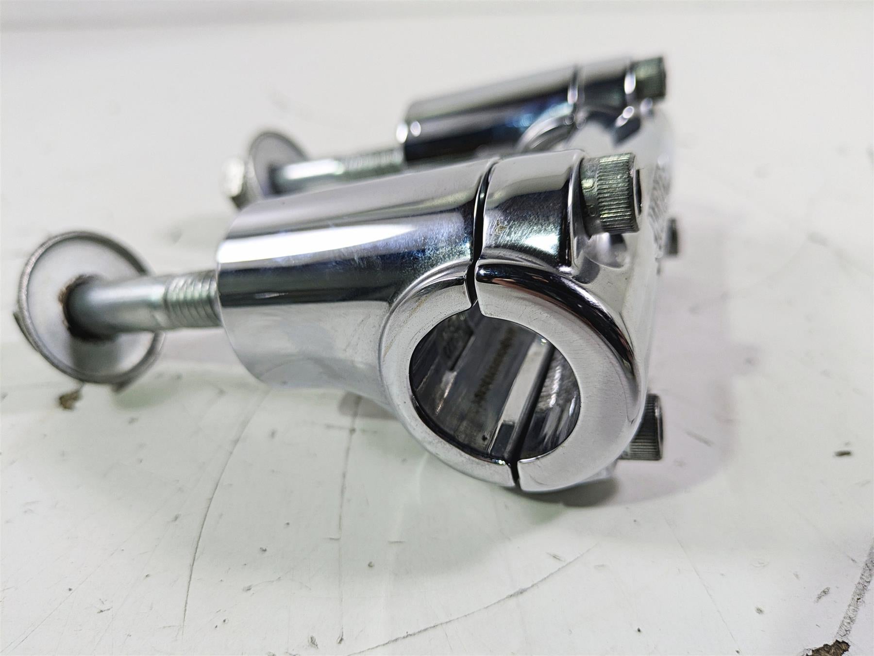 2016 Harley FLSTC Softail Heritage Handlebar Chrome Riser Set 55984-07 {{ shop.shopifyCountryName }} - Mototech271