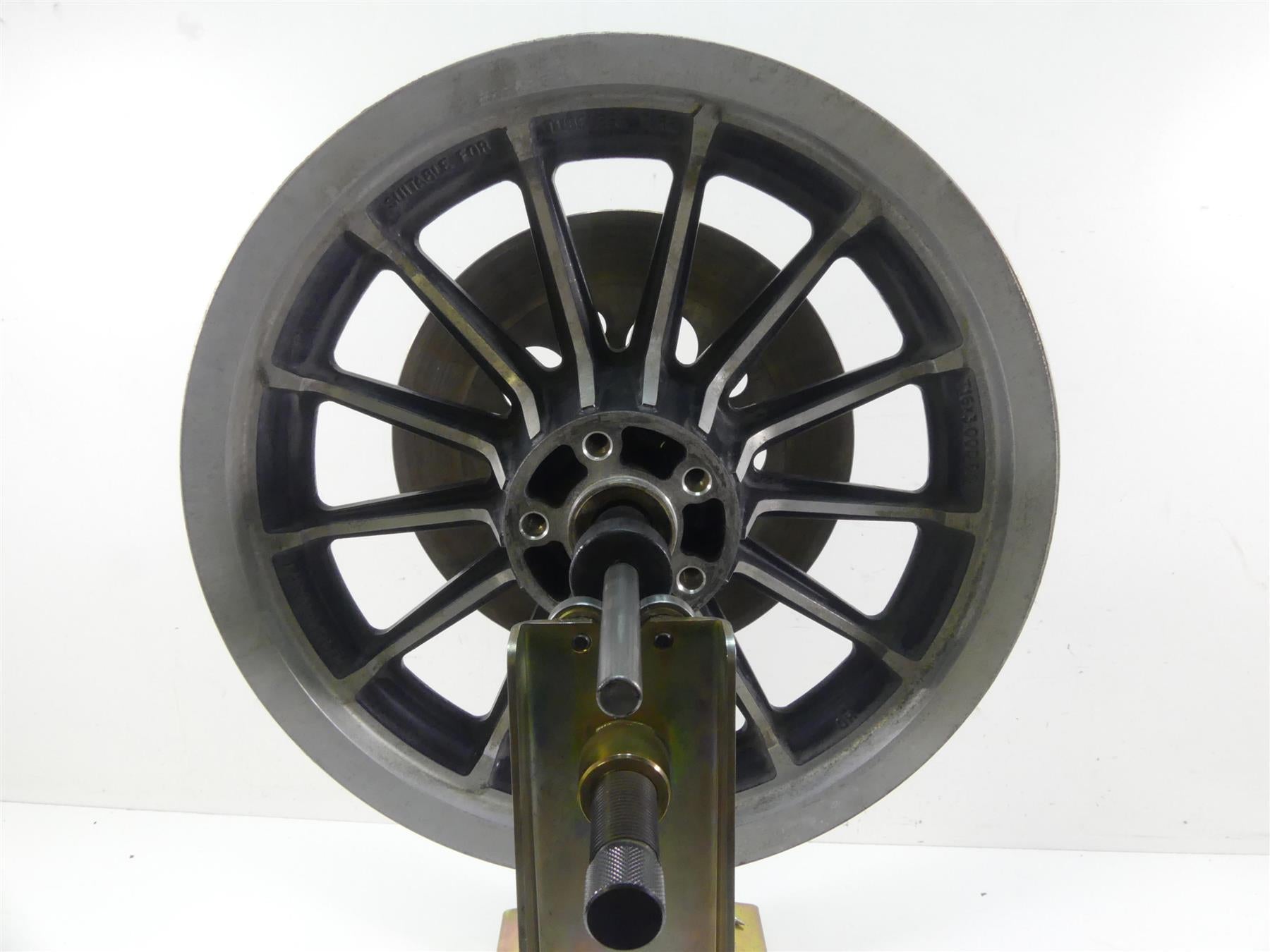 1999 Harley Dyna FXDS Convertible Straight Rear 13 Spoke Wheel 16x3 41012-96 {{ shop.shopifyCountryName }} - Mototech271