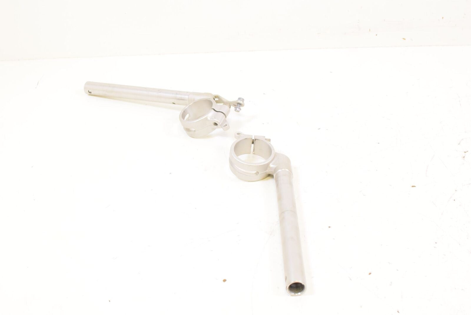 2012 Triumph Daytona 675 OEM Clip On Handlebar Handle Bar SET T2049157 T2049158 {{ shop.shopifyCountryName }} - Mototech271