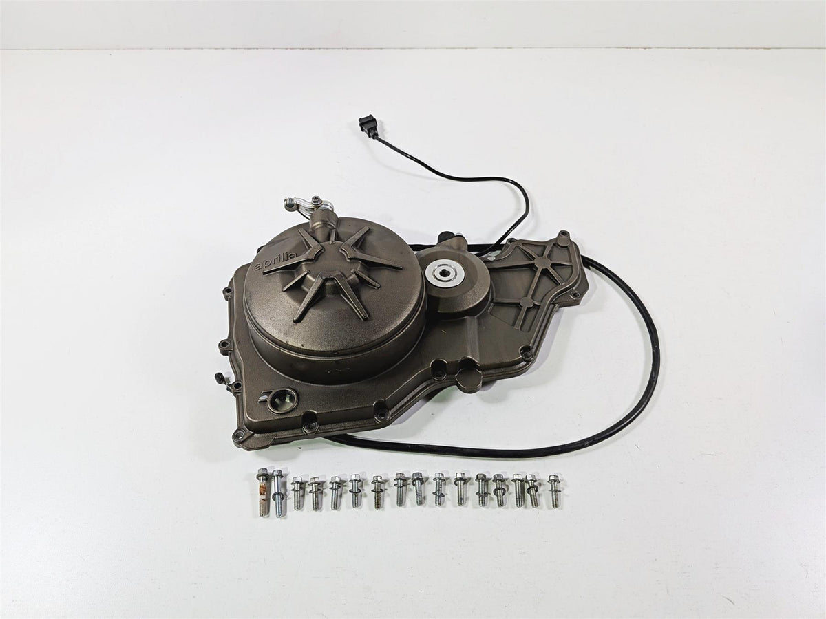 2014 Aprilia RSV4 RR Factory Right Side Engine Clutch Cover 899500 {{ shop.shopifyCountryName }} - Mototech271