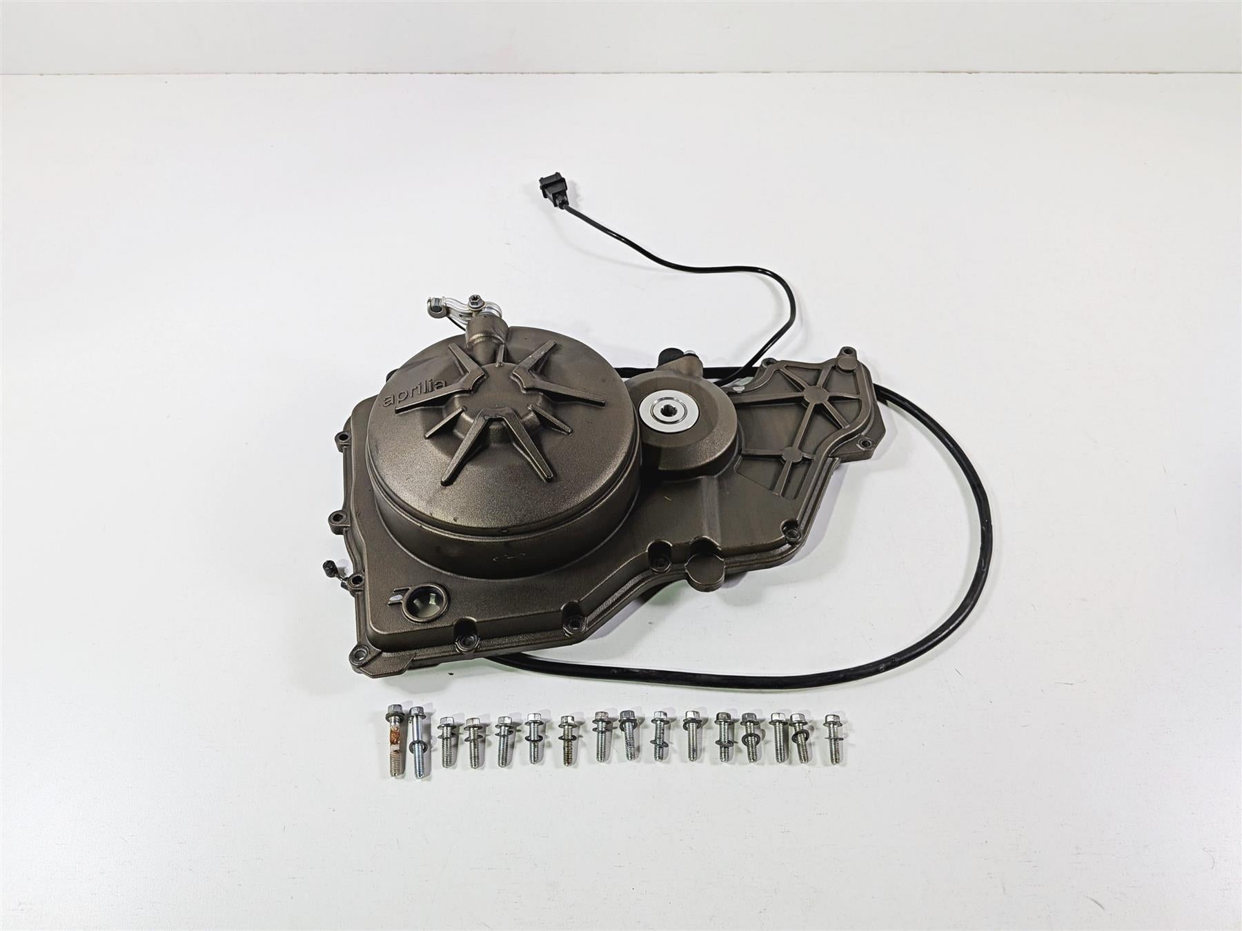 2014 Aprilia RSV4 RR Factory Right Side Engine Clutch Cover 899500 {{ shop.shopifyCountryName }} - Mototech271