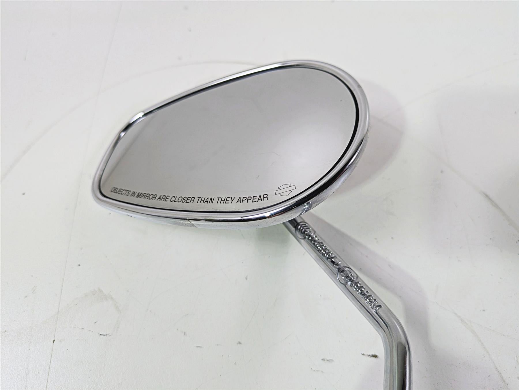 2014 Harley FLS Softail Slim Left Right Rear View Mirror Set 91840-03B 91845-03B {{ shop.shopifyCountryName }} - Mototech271
