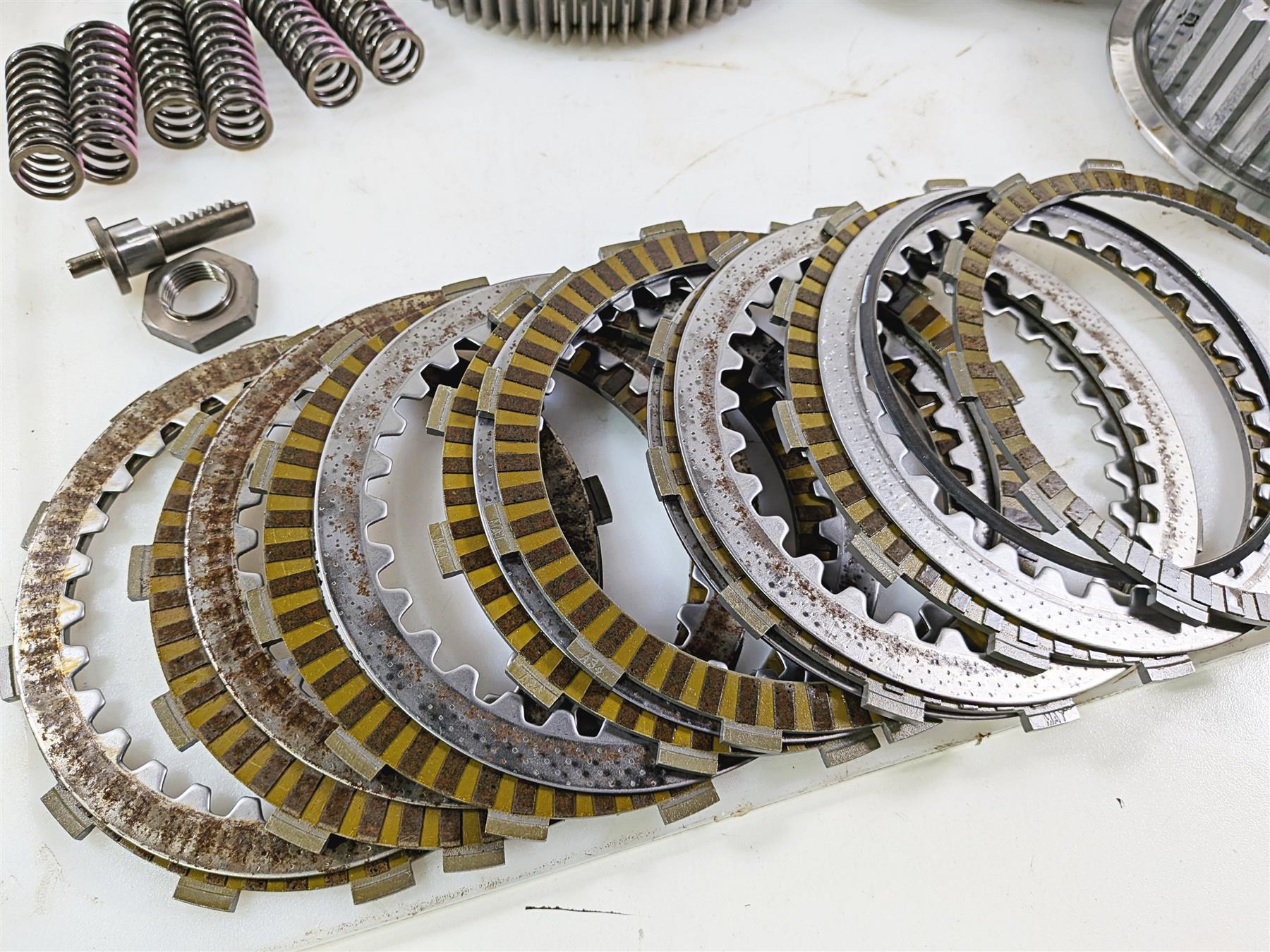 2021 Indian Scout 1200 Clutch Basket & Friction Disc Set 395miles Only 1334368 {{ shop.shopifyCountryName }} - Mototech271