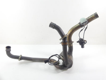 2008 Ducati Hypermotard 1100 Oem Exhaust Pipe Header Manifold + Servo 57221451A {{ shop.shopifyCountryName }} - Mototech271