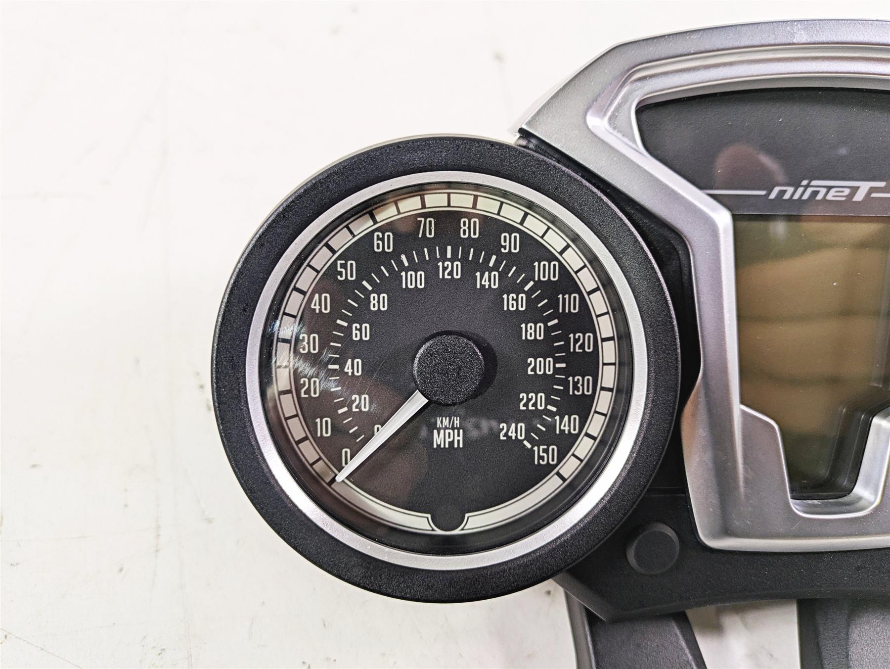 2015 BMW R nineT K21 Speedometer Gauges Instrument 591Miles 62118554832 {{ shop.shopifyCountryName }} - Mototech271