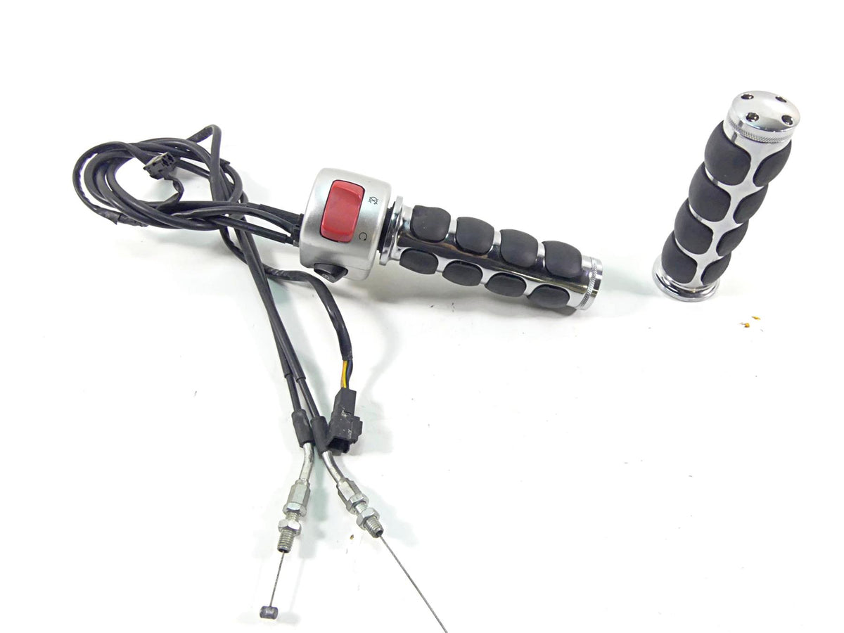 2008 Suzuki M109R VZR1800 Right Hand Control Switch Throttle Set 37200-48G30 {{ shop.shopifyCountryName }} - Mototech271