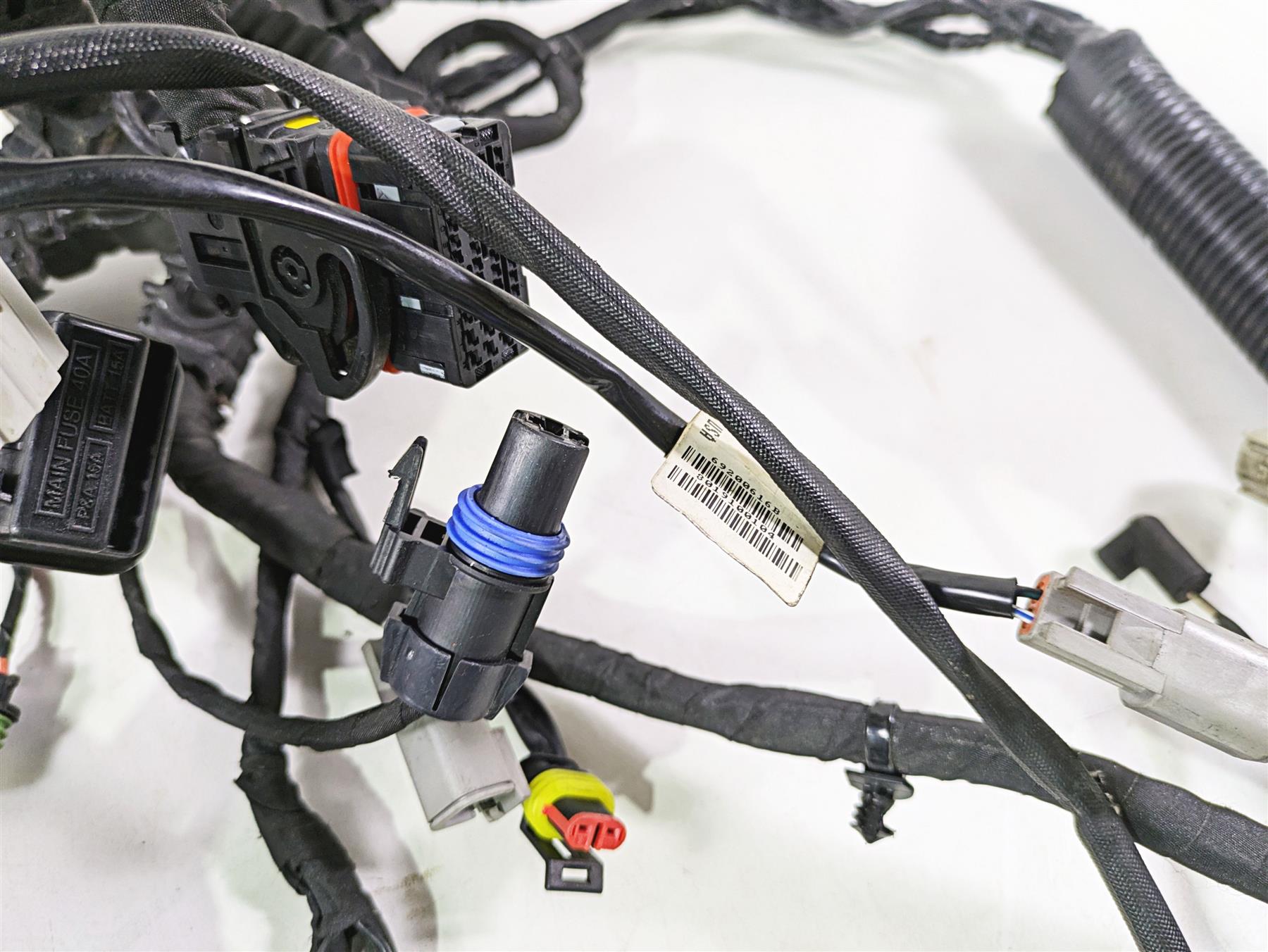 2016 Harley FXDL Dyna Low Rider Main Wiring Harness Loom Non Abs 71072-12A {{ shop.shopifyCountryName }} - Mototech271