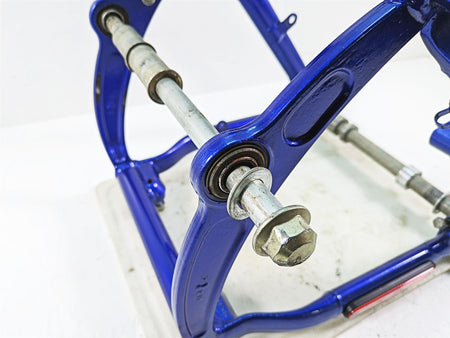2009 Harley FXCWC Softail Rocker C Swingarm Swing Arm Flame Blue Pearl 47694-09 {{ shop.shopifyCountryName }} - Mototech271