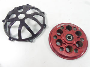 2008 Ducati 1098 S Performance Red Clutch Pressure Plate & Cover 19420491A