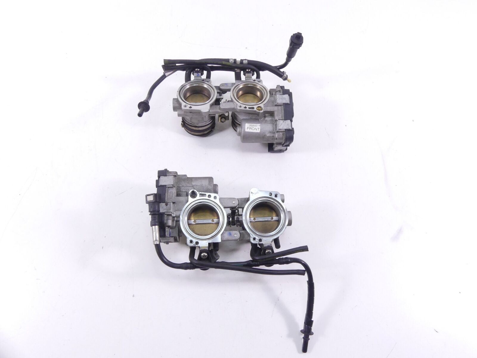2016 Aprilia RSV 1100 Tuono V4 RR Throttle Body Fuel Injector Set 857303 857304 {{ shop.shopifyCountryName }} - Mototech271