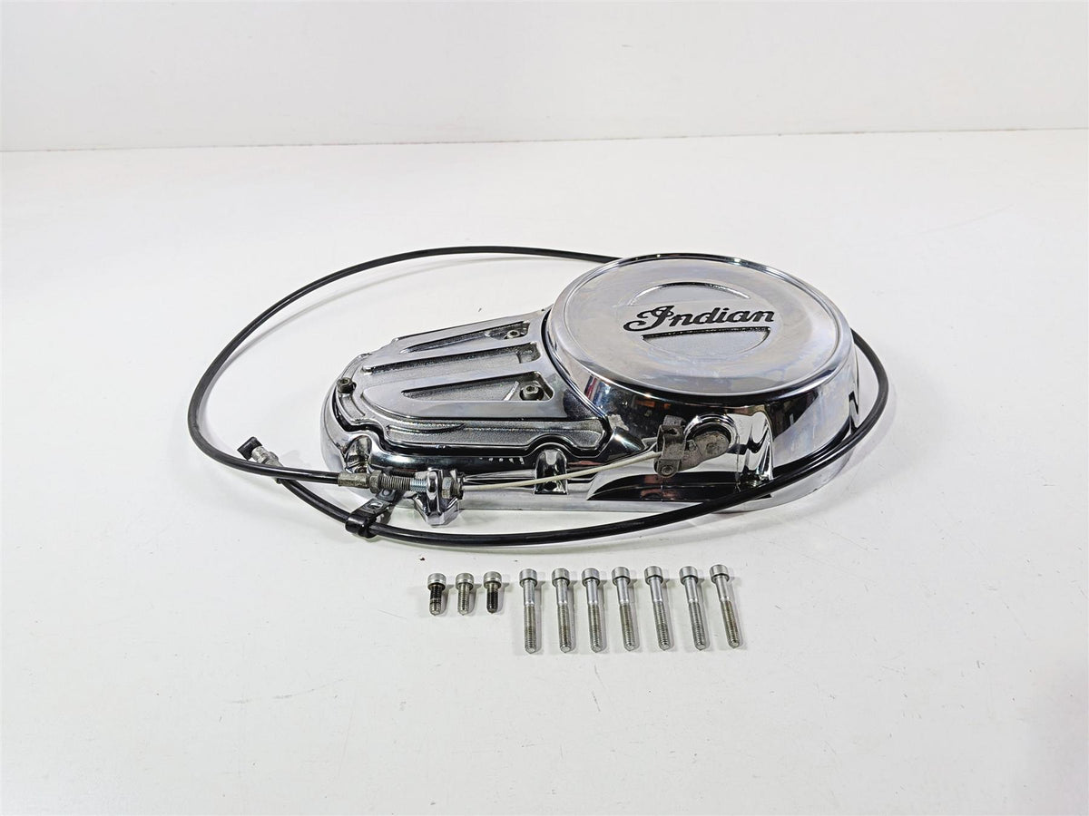 2020 Indian Challenger Limited Chrome Primary Drive Outer Clutch Cover 5141996-Mototech271