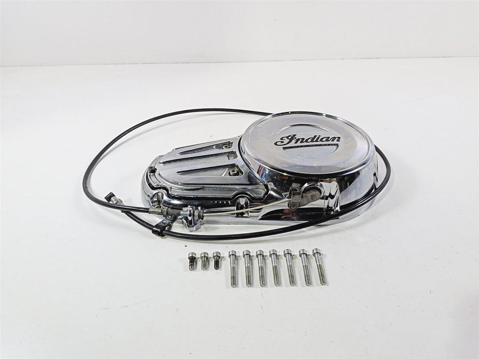 2020 Indian Challenger Limited Chrome Primary Drive Outer Clutch Cover 5141996-Mototech271