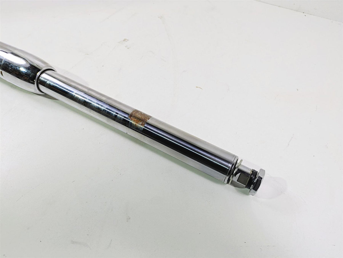 2004 Harley Softail FXSTDI Deuce Left Chrome Front Fork Leg 46066-00 {{ shop.shopifyCountryName }} - Mototech271