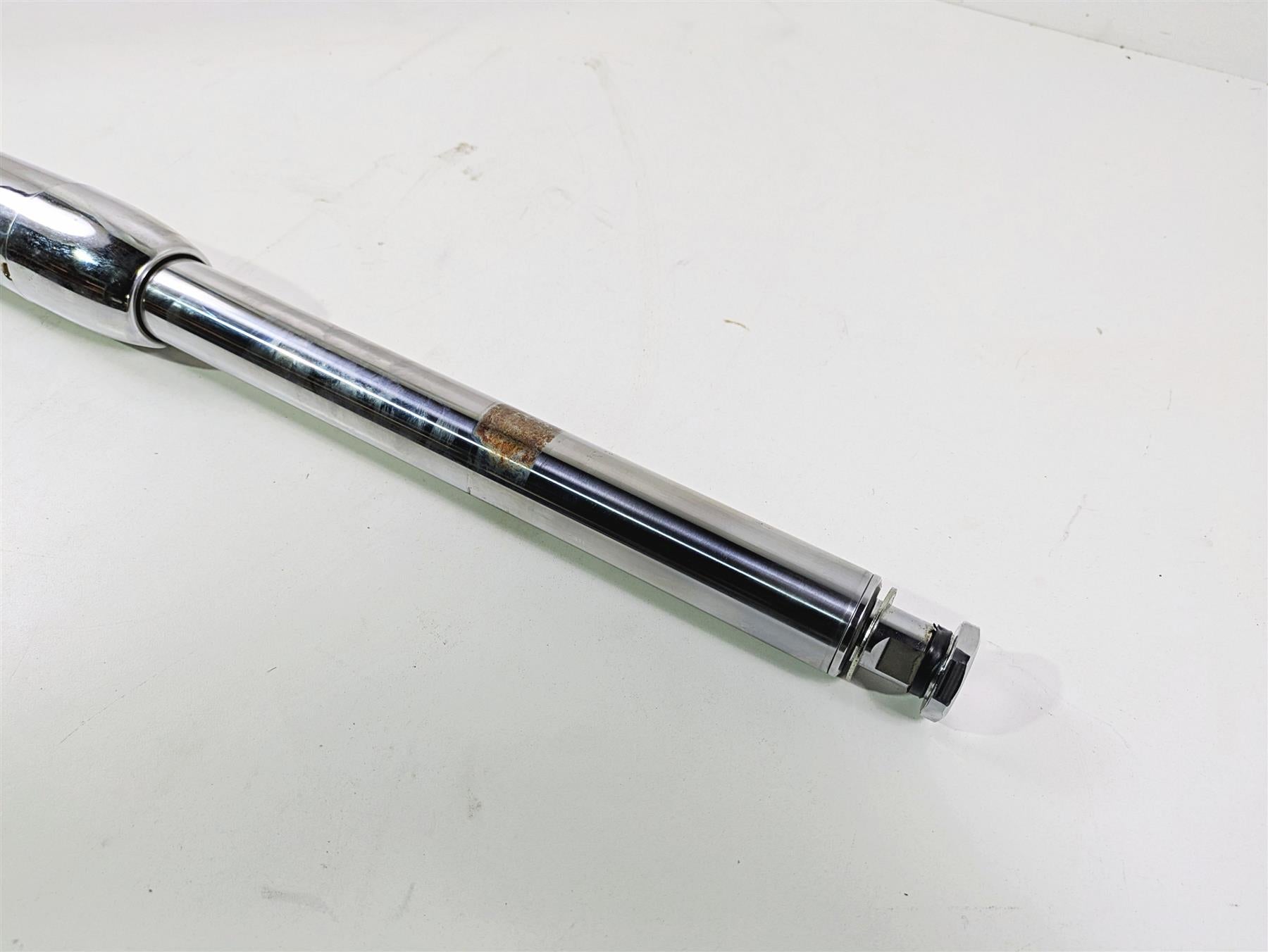 2004 Harley Softail FXSTDI Deuce Left Chrome Front Fork Leg 46066-00 {{ shop.shopifyCountryName }} - Mototech271