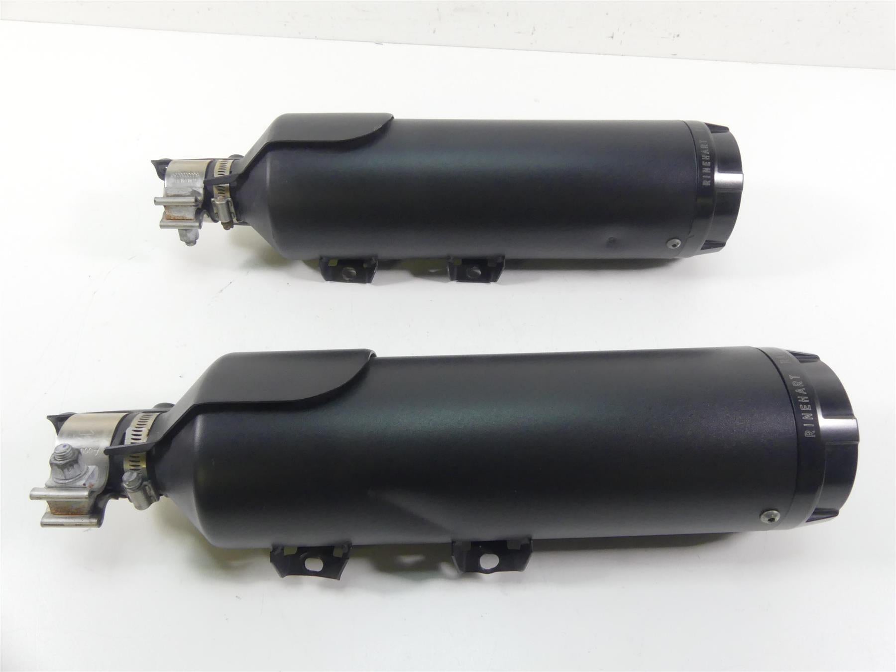 2018 Harley Softail FXFB Fat Bob Rinehart 4.5" Slip On Exhaust Muffler 500-1220 {{ shop.shopifyCountryName }} - Mototech271