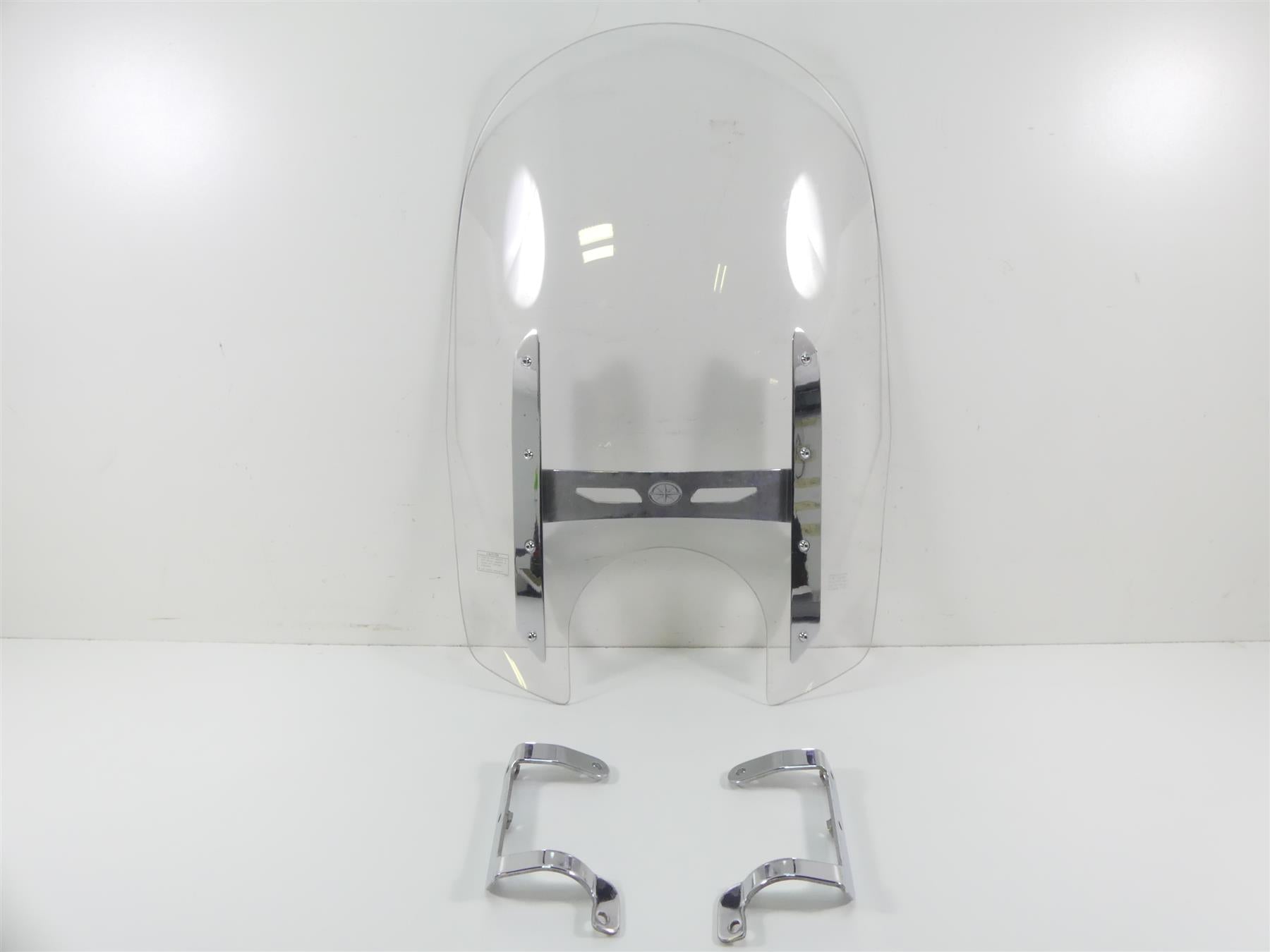 2007 Yamaha XVS1300 V-Star Windshield Wind Schield Screen 3D8-F83H0-V0-00 {{ shop.shopifyCountryName }} - Mototech271