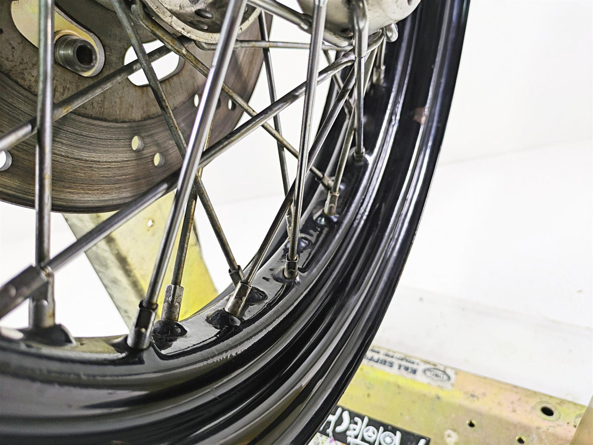 2008 Harley FLSTSB Cross Bones Front Wheel Rim 16x3 -Read 44937-08 {{ shop.shopifyCountryName }} - Mototech271