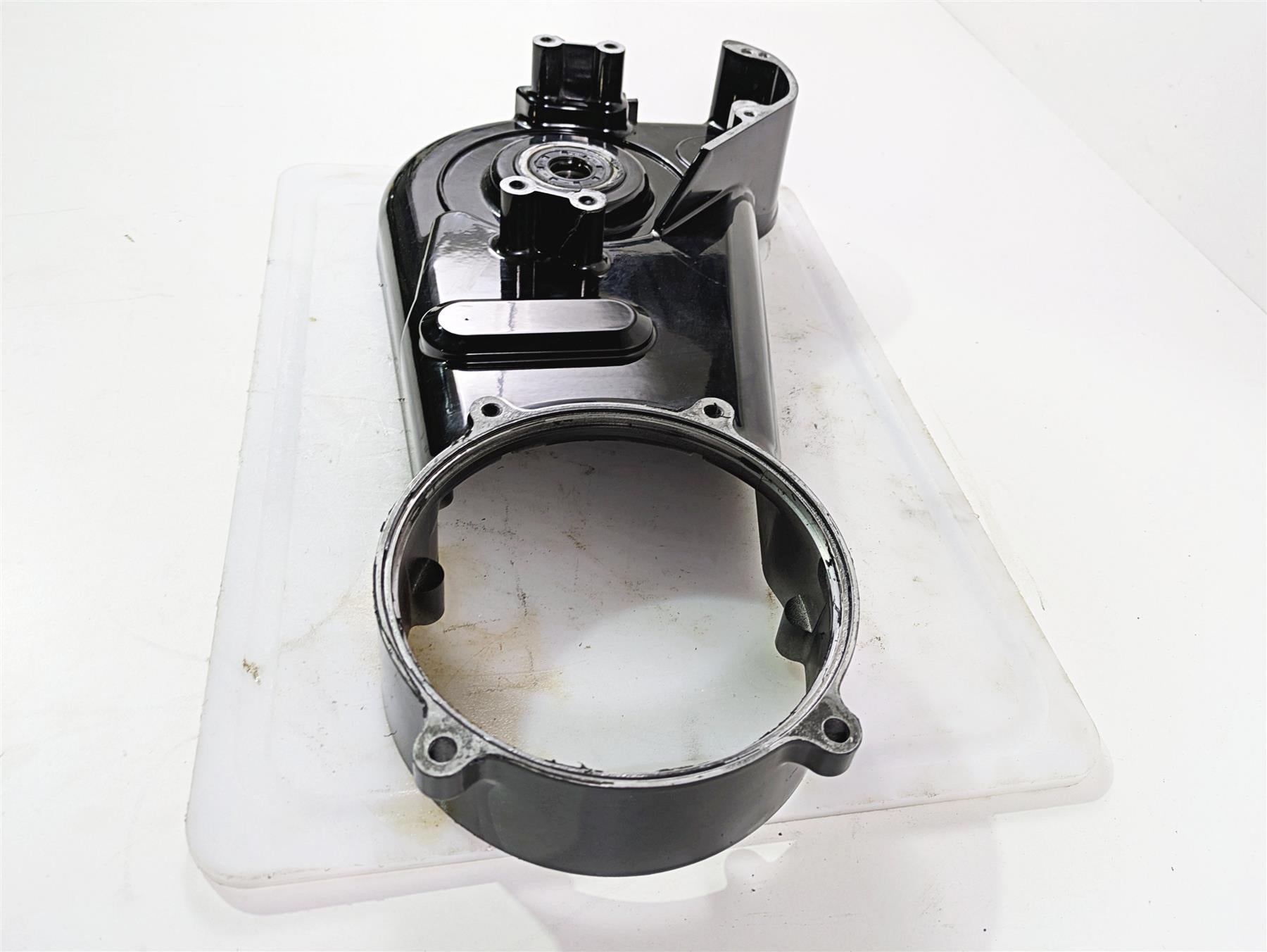 2002 Indian Spirit Deluxe Inner Primary Drive Clutch Cover Black 72-004 {{ shop.shopifyCountryName }} - Mototech271