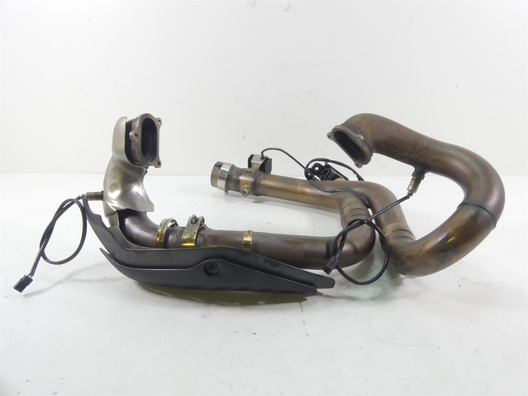 2015 Ducati Monster 1200 S Oem Exhaust Header Pipe Servo Set - Read 57013382A | Mototech271