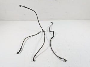 2016 BMW R1200R K53 Front Abs Brake Line Hoses Set 34328524697 34328524696