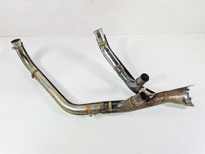2008 Kawasaki VN1600 Vulcan Nomad Stock Exhaust Header Set 18049-1906 18088-1100