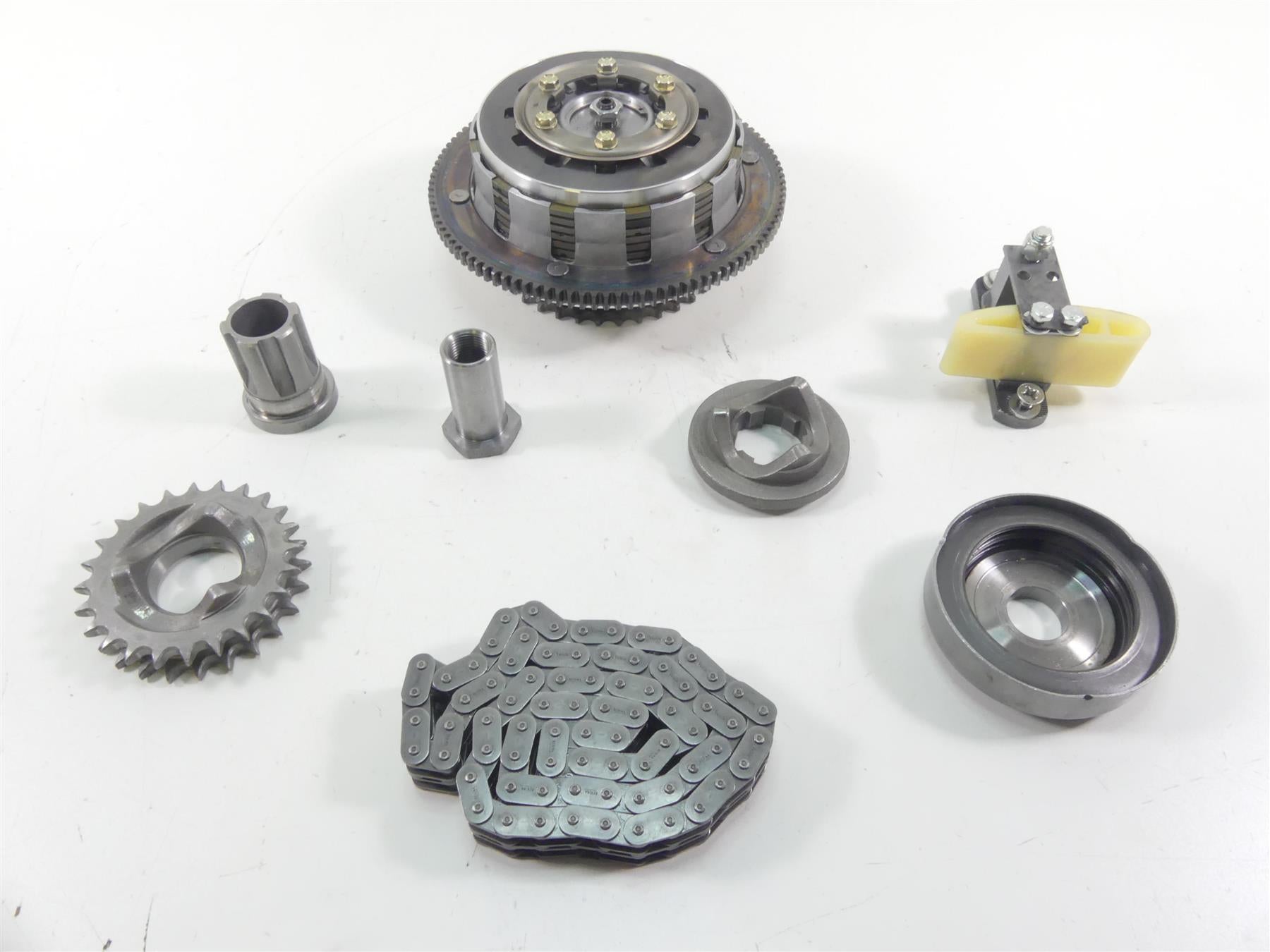 1999 Harley Touring FLHTCUI Electra Glide Primary Drive Clutch Kit 13K 37846-99A {{ shop.shopifyCountryName }} - Mototech271