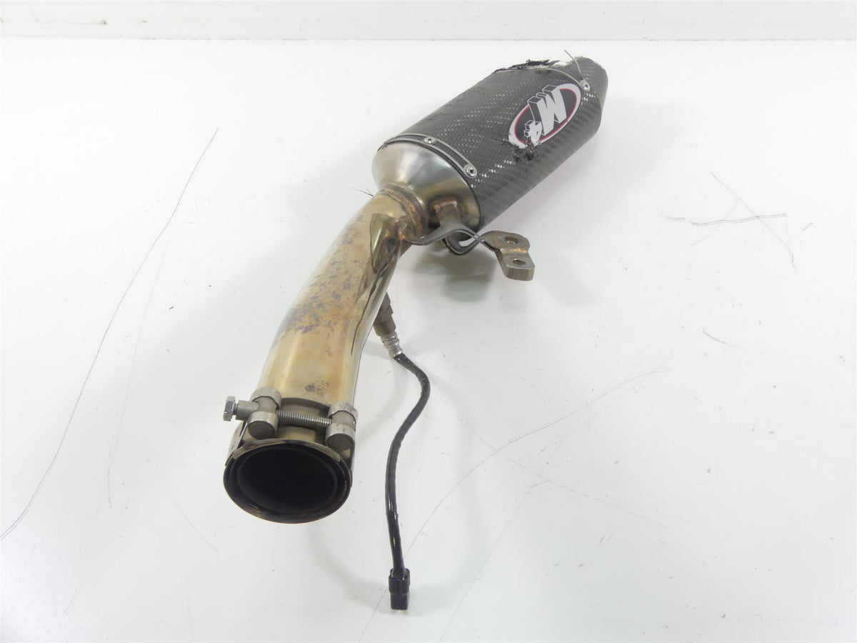 2015 Yamaha MT09 FZ09 M4 Exhaust Carbon Fiber Slip On Muffler Pipe YA6914 {{ shop.shopifyCountryName }} - Mototech271