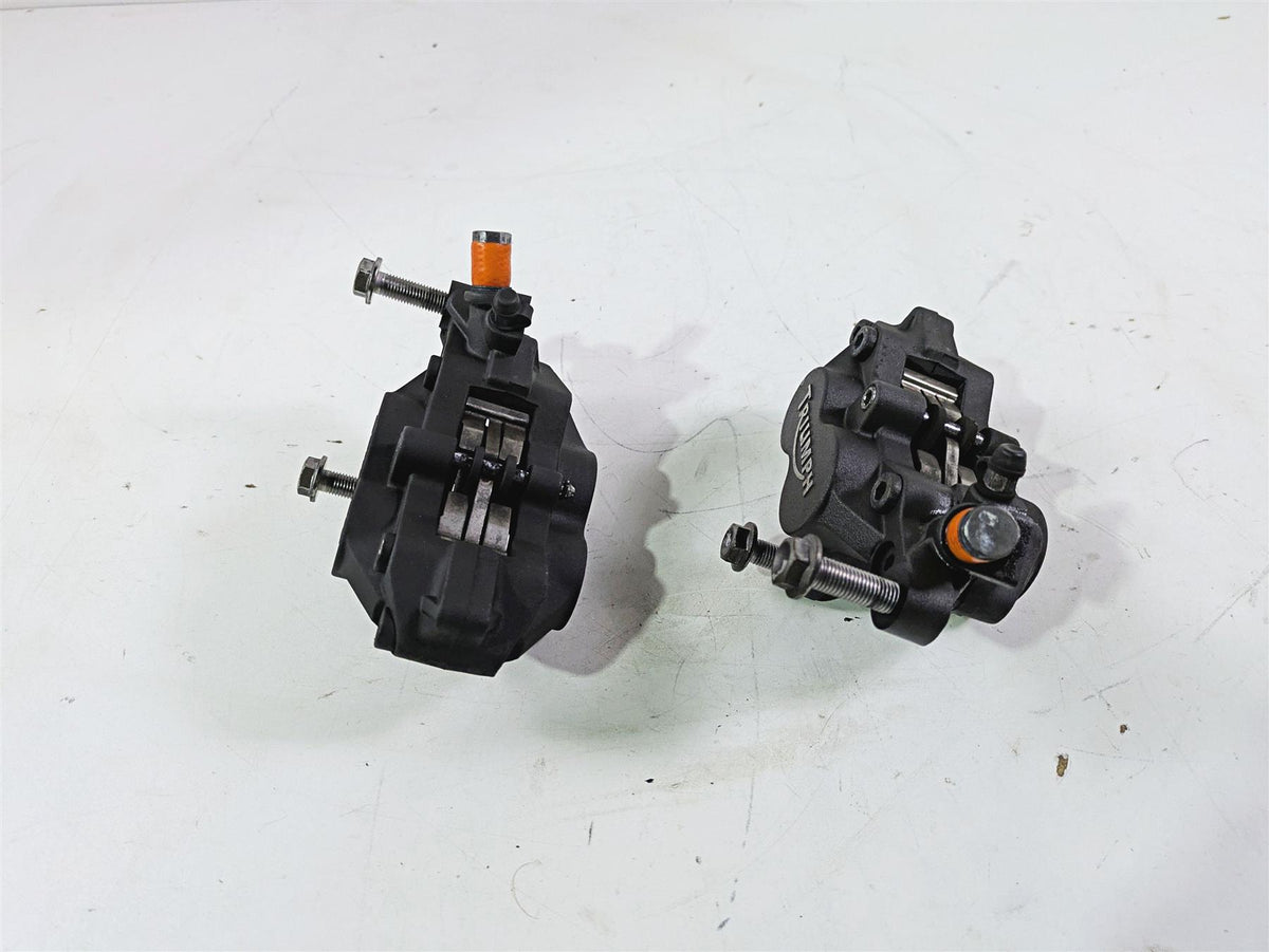 2013 Triumph Tiger 1215 Explorer Front Brake Caliper Abs Set T2020955 T2020965 {{ shop.shopifyCountryName }} - Mototech271