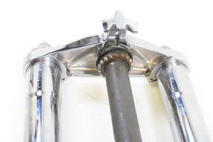 2008 Ducati 848 Complete Chrome Front Fork Triple Tree Set 34520161B 34420161B