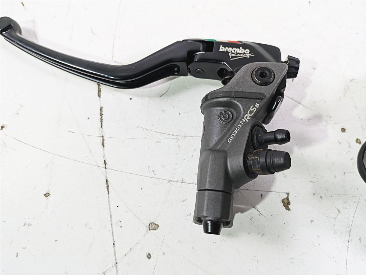 2017 Ducati Monster 1200 S Brembo Radial Clutch & Brake Master Cylinder RCS15 RCS17 Corsa Corta 110A26340 {{ shop.shopifyCountryName }} - Mototech271