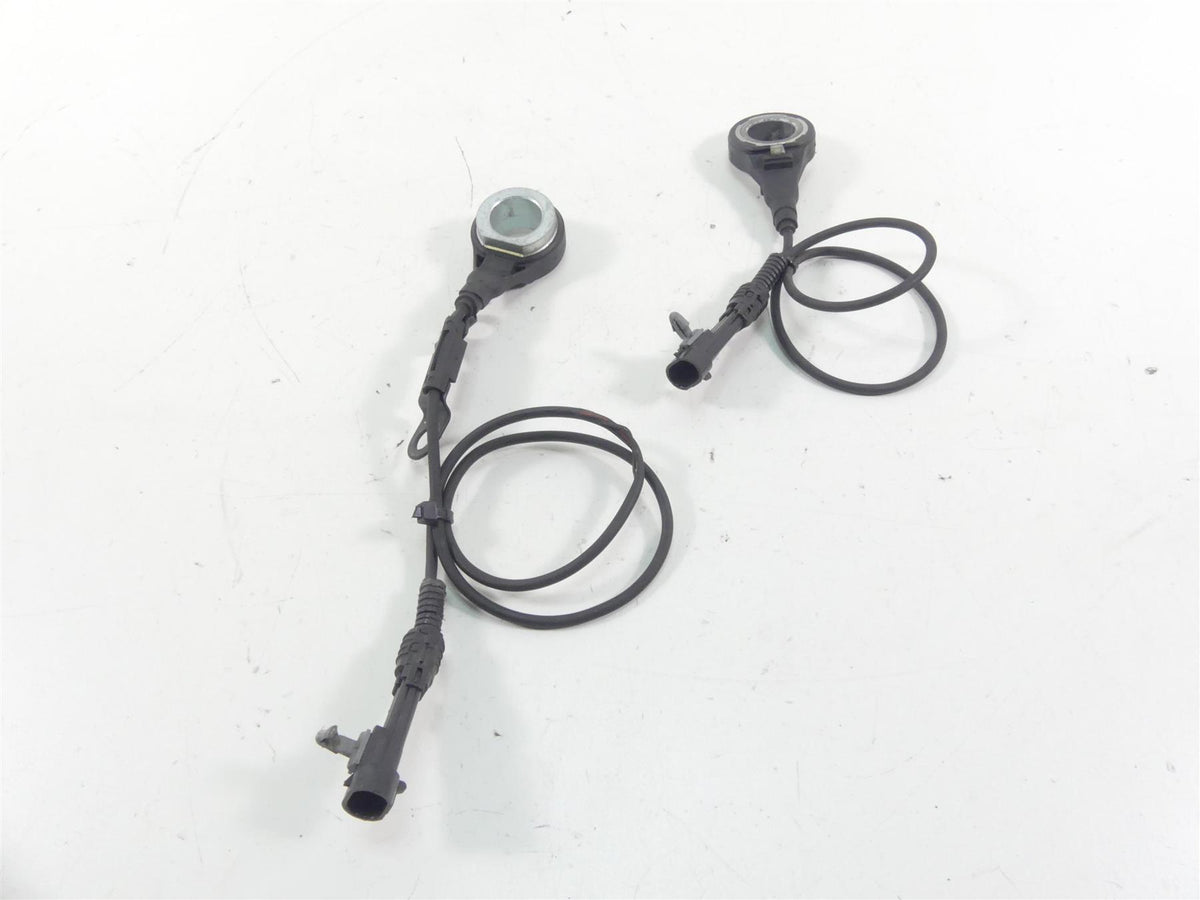 2012 Harley Touring FLHTP Electra Glide Abs Brake Wheel Sensor Set Read 40614-08 {{ shop.shopifyCountryName }} - Mototech271