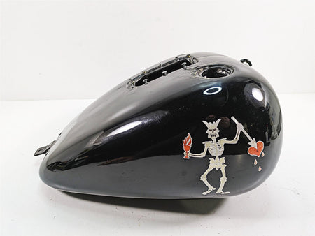 2009 Harley Softail FLSTSB Cross Bones Fuel Gas Petrol Tank -Read 61000800 {{ shop.shopifyCountryName }} - Mototech271