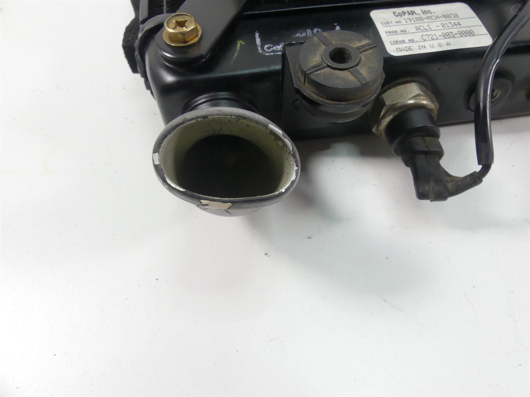 2002 Honda VTX1800 C Radiator Fan Reservoir Hoses Guard 19010-MCH-C20 {{ shop.shopifyCountryName }} - Mototech271