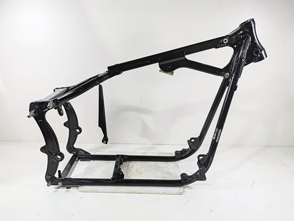 2008 Harley FLSTSB Cross Bones Straight Main Frame Chassis With Clean Texas Title 47173-11BHP {{ shop.shopifyCountryName }} - Mototech271