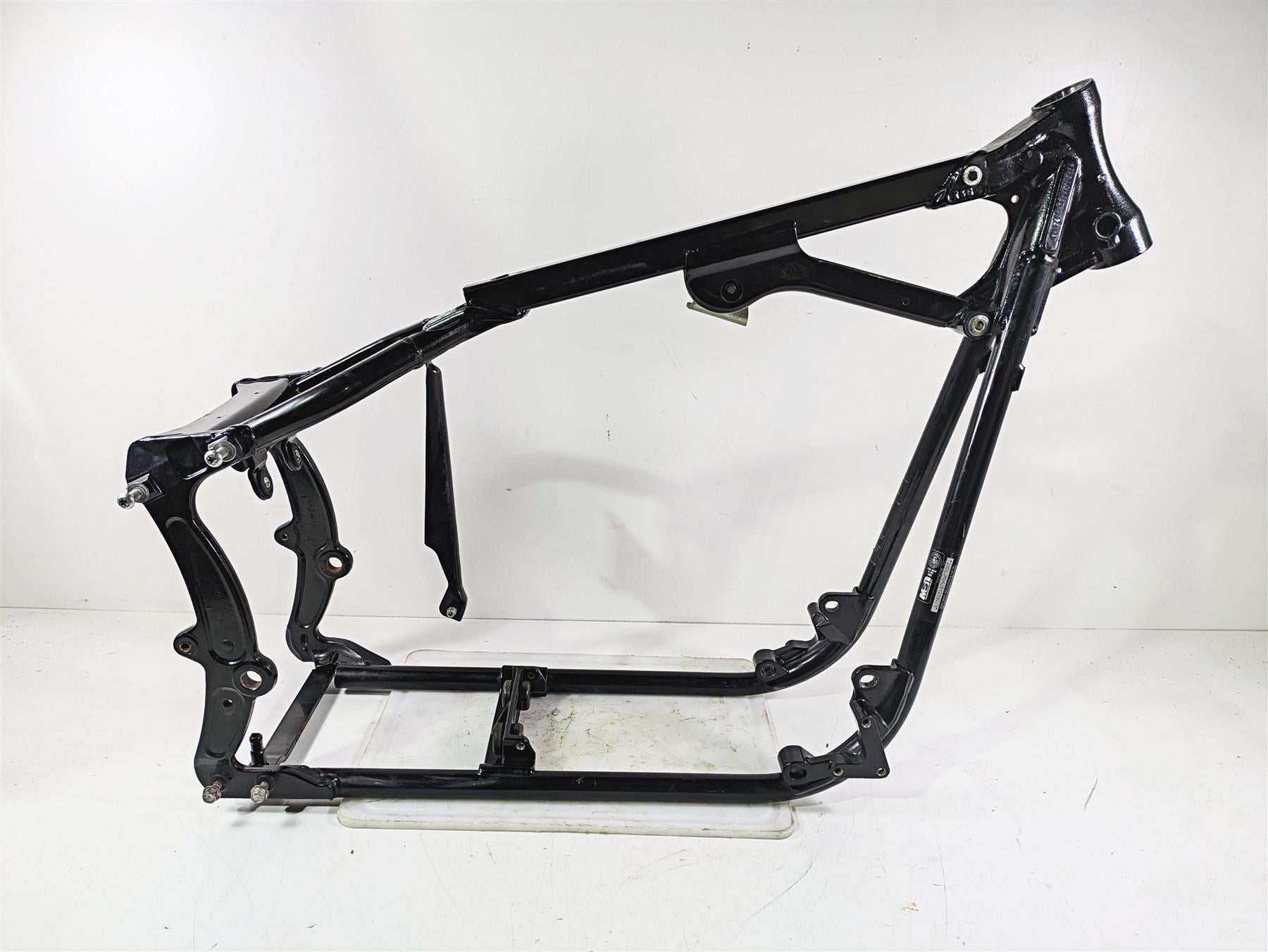 2008 Harley FLSTSB Cross Bones Straight Main Frame Chassis With Clean Texas Title 47173-11BHP {{ shop.shopifyCountryName }} - Mototech271