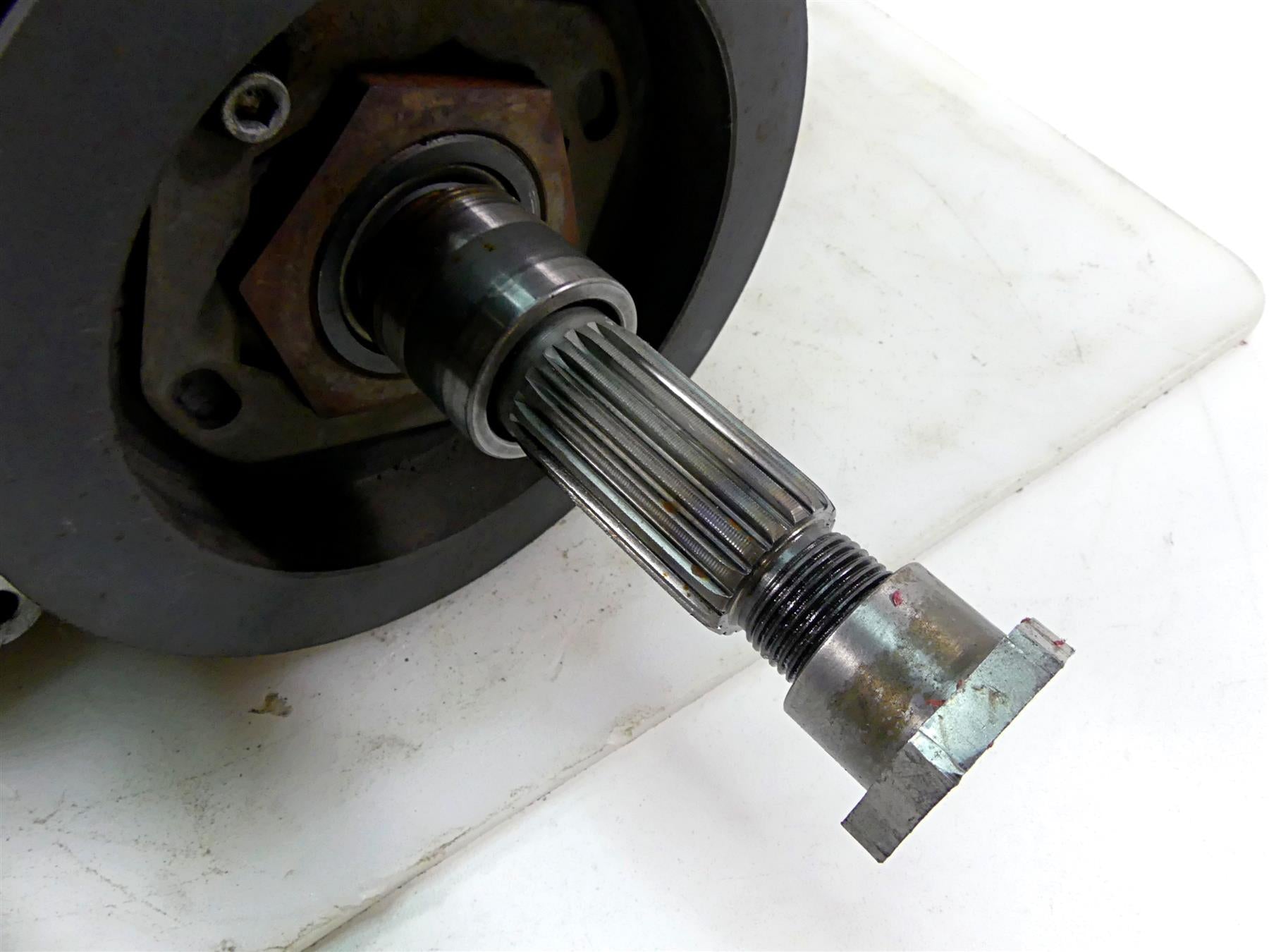2011 Harley Softail FXS Blackline 6 Speed Transmission Gear Box 33012-10A {{ shop.shopifyCountryName }} - Mototech271