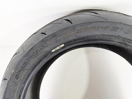 Used Motorcycle Rear Tire Dunlop Sportmax Roadsport 2 200/55-R17 78W DOT5124 636541-Mototech271