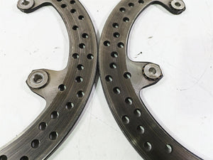 2016 BMW R1200RS K54 Front Brake Disc Rotor Set 320mm 34118526575 | Mototech271