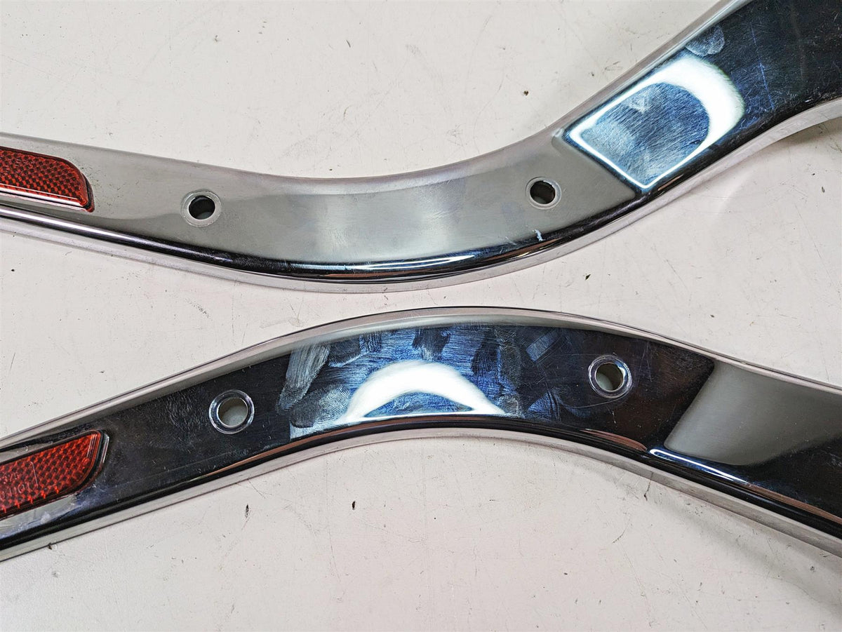 2006 Harley Softail FXSTSI Springer Rear Frame Fender Chrome Braces 60146-06A {{ shop.shopifyCountryName }} - Mototech271