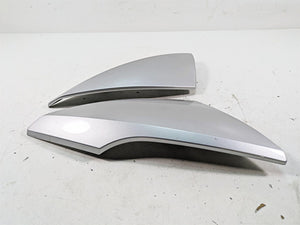 2007 BMW R1200RT K26 Left Right Mirror Cover Titan Silver 7697937 7697938 | Mototech271