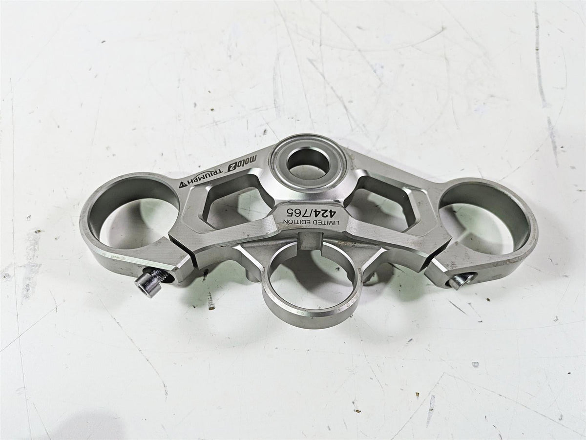 2020 Triumph Daytona 765 Moto2 Upper Triple Tree LIMITED # 424 50mm T2049790 {{ shop.shopifyCountryName }} - Mototech271
